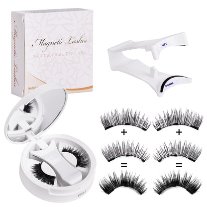 StyleSparkz Magnetic Eyelashes + Mirror Case + Applicator