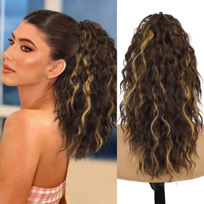 StyleSparkz 18" Curly Pony Tail Hair Extension