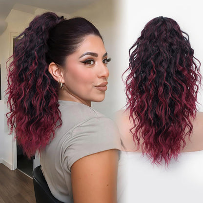 StyleSparkz 18" Curly Pony Tail Hair Extension