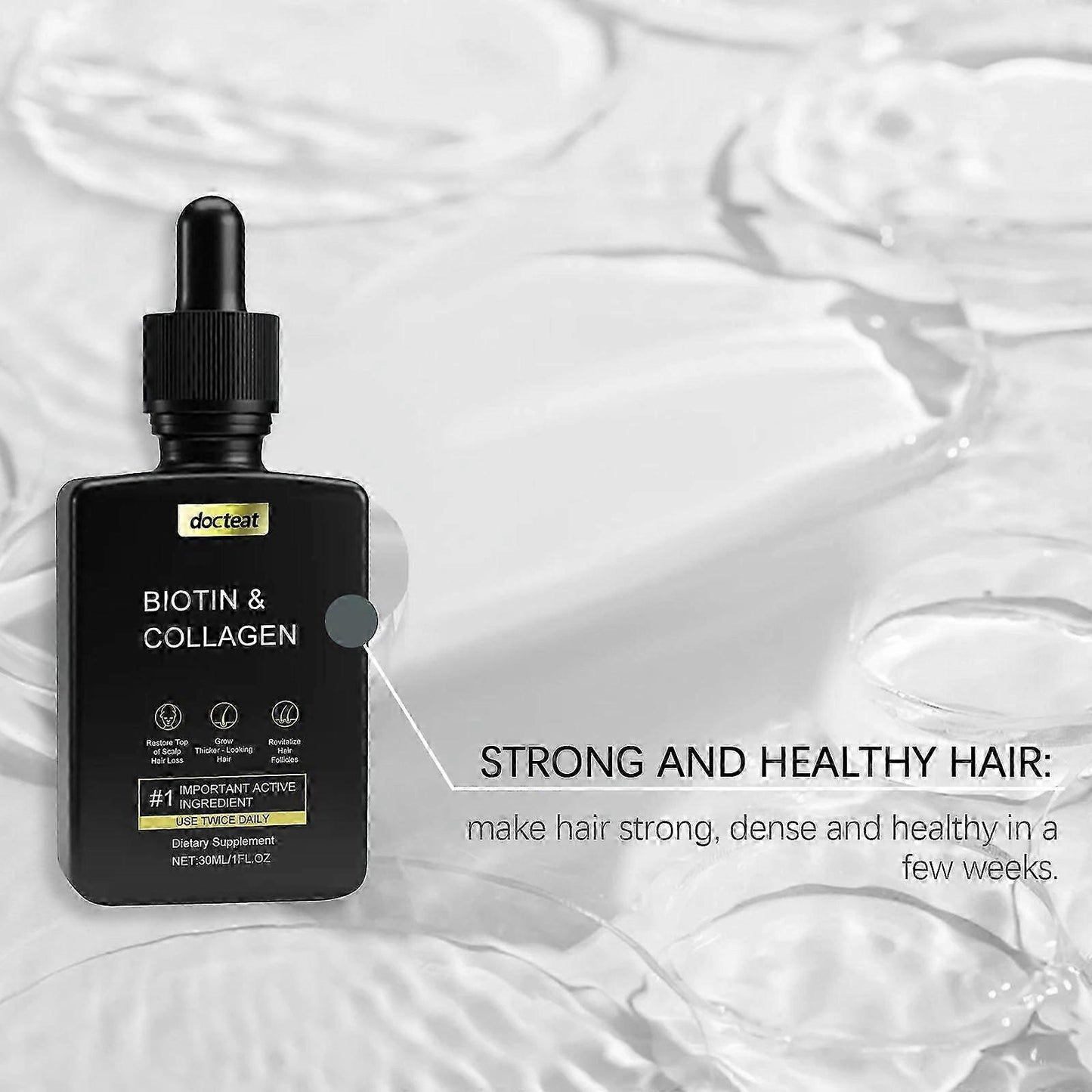StyleSparkz Biotin+Collagen Liquid Drops